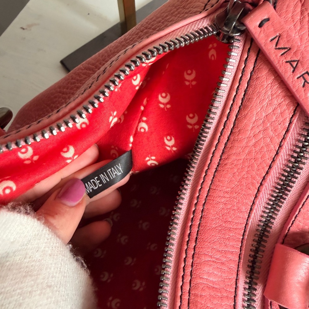 Marc Jacobs Pink Leather Satchel Bag - Picture 5 of 6